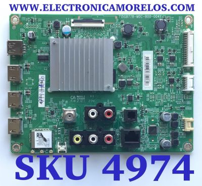 MAIN PARA TV VIZIO 4K·UHD·HDR ((SMARTCAST)) / XLCB02K049 / 715GB778-M0C-B00-004Y / 715GB778-M0C-B00-004D / (X)XLCB02K049 / XLCB02K049020X / PANEL TPT500WR-PV7D.Q REV:S2M / DISPLAY'S CC500PV7D VER.01 / CC500PV7D VER.02 / MODELO M50Q6-J01 / M50Q6-J01 LTCUG6